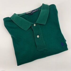 Polo Ralph Lauren‎ Men's Green Classic Fit Polo Shirt Size XL